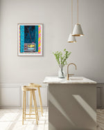 Erik Parker, Future Forecast, 2022; Hand-Embellished, Signed, and Numbered Limited Edition Print