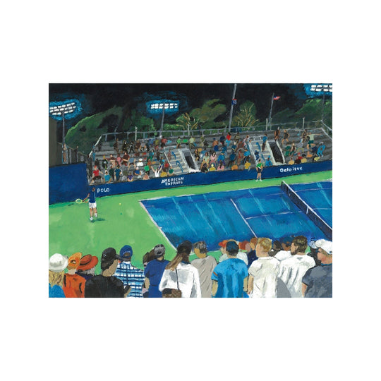 Shaun Ellison, Gasquet Final, US Open, 2026; Original Work