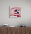 Gina Beavers, American Flag Sponge Butt Cake, 2024; Limited Edition Print
