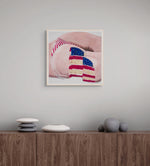 Gina Beavers, American Flag Sponge Butt Cake, 2024; Limited Edition Print