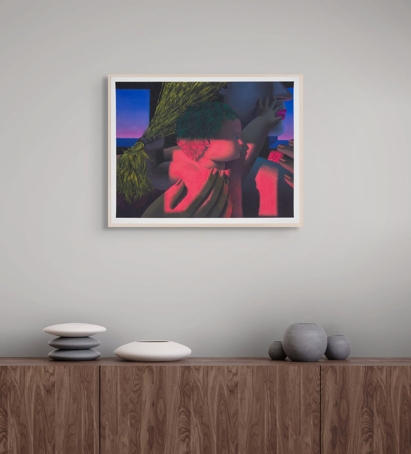 Jordan Kasey, Push, Pull, 2024; Limited Edition Print