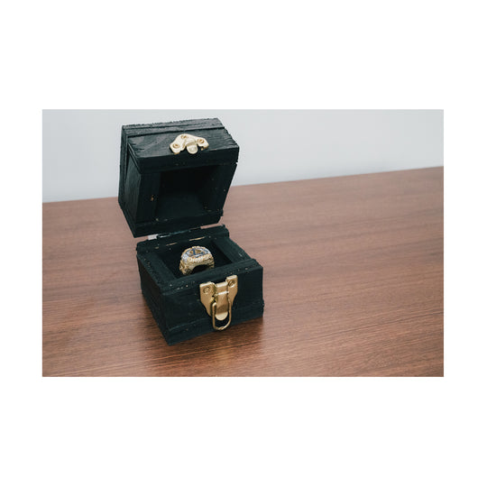 Joshua Nazario, Lakers Counterfeit Championship Ring, 2026; Original Sculpture