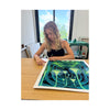 Katia Lifshin, Space Bloom, 2025; Hand-Embellished, Signed and Numbered Limited Edition Print