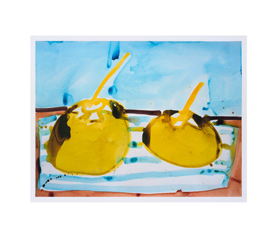 Katherine Bernhardt, Piñones, 2021; Signed and Numbered Limited Edition Print