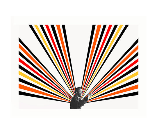 Rico Gatson, John Lewis, 2020; Signed and Numbered Limited Edition Print