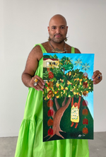 Devin Osorio, Aprender Del Caer, 2021; Signed and Numbered Limited Edition Print