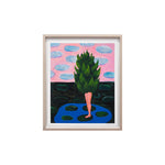 Becky Kolsrud, Dryad (Cypress), 2022; Hand-Embellished Limited Edition Print