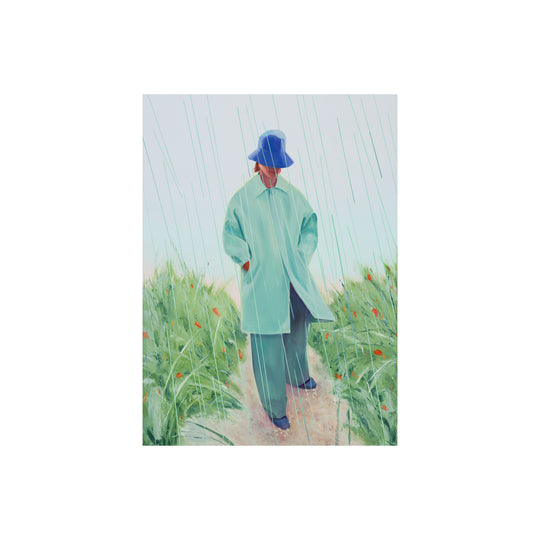 Caleb Hahne Quintana, A Place Only We Know, 2021; Limited Edition Print Framed in White Wood