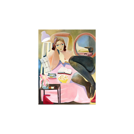 Danielle Orchard, My Bed, 2021; Hand-Embellished, Signed, and Numbered Limited Edition Print