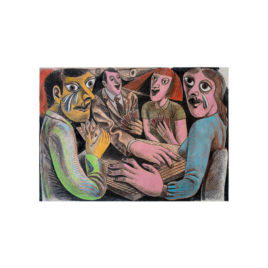 Paul Booth, Casino, 2021, Hand Embellished; Signed, and Numbered Limited Edition Print