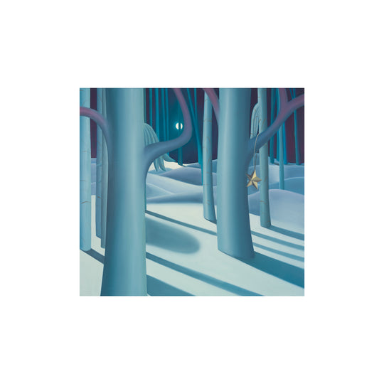 Sarah Lee, Moon and a Star, 2021; Hand-Embellished, Signed, and Numbered Limited Edition Print