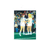 Shaun Ellison, McEnroe vs Gerulaitis, US Open, 2021; Acrylic on Paper