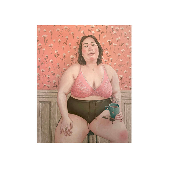 Shona McAndrew, Kaguya, 2021; Hand-Embellished, Signed, and Numbered Limited Edition Print