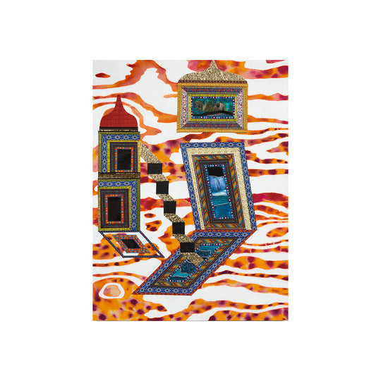 Natalia Nakazawa, Visual Heteroglossia: Infinite Flooding, Infinite Burning, 2021; Limited Edition Print